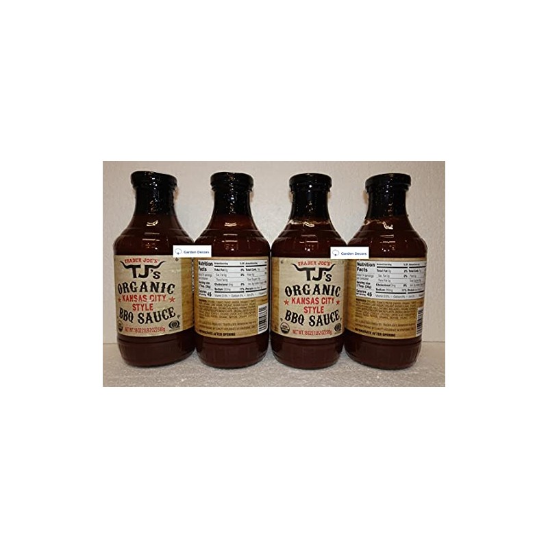 Trader Joe’s TJ’s Organic Kansas City Style BBQ Sauce 18oz