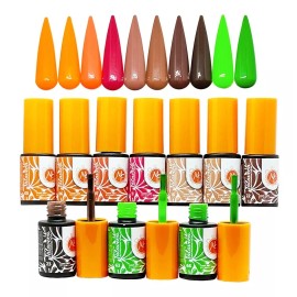 Mc Nails Gama 10 Pzas Gel 3 Pasos Talavera, Uñas , A Elegir, Mc Nails