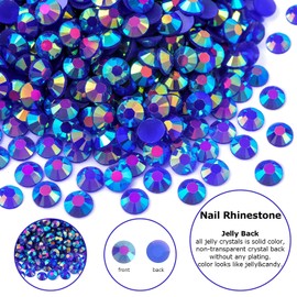 Blinginbox SS20 Resin Rhinestones Non Hotfix 5mm DIY Decoration Nails Face Eyes Makeup Body Art Phone Cases Bags Greeting Cards Books Gems