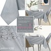 AmeliaHome Tablecloth, Lotus Effect, Water-resistant