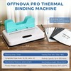 OFFNOVA Thermal Binding Machine 500 Sheets Capacity, No Preheat, Air