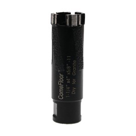 Diamond Core Drill Bits for Hard Stone Concrete Granite Marble, 1-1/4 Inch Inch Laser Welded Diamond Hole Saw for Dry Drilling with 5/8-11 Thread (32mm), 1PC