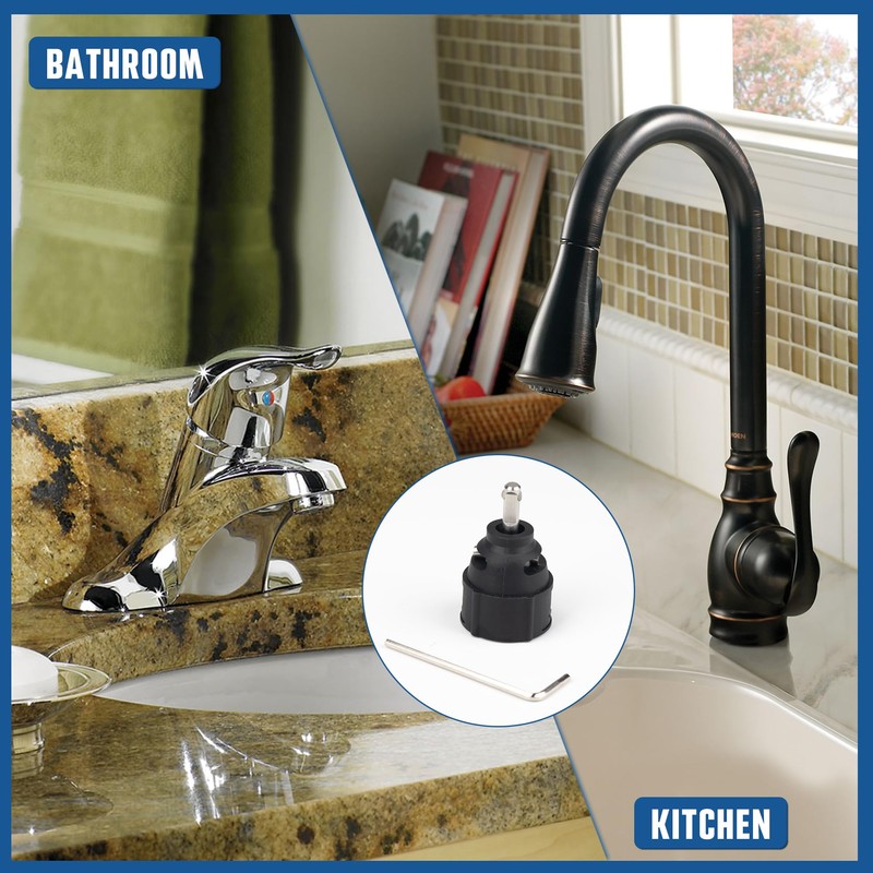 1255 Replacement Cartridge for Moen Single Handle Kitchen Lavatory Model