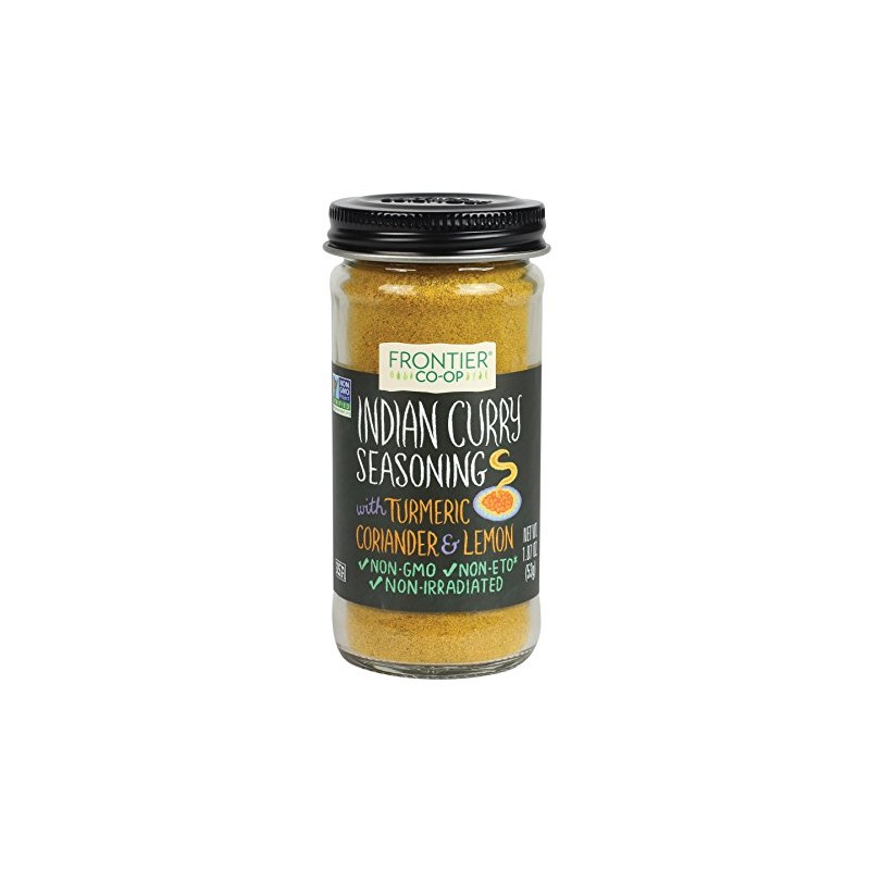 Frontier Co-op Indian Curry Seasoning, 1.87 Ounce Bottle, Complex Flavor
