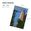 Lantern Press 1000 Piece Jigsaw Puzzle, Virginia Beach, Virginia, Old