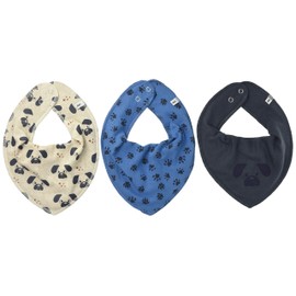 Pippi Unisex Baby Bandana Bib Boy Triangular Scarves, Blue (vallarta blue)