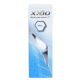 XXIO Golf Balls Rebound Drive 2 XN RD2 WH Sleeves (Pack of 3) (White/FF/Men's, Lady's)