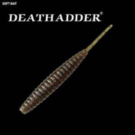 deps Worm Death Adder 5" Blue Maroon #18