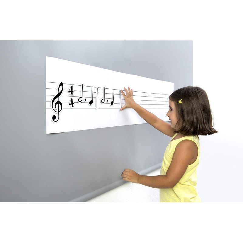 Miniland 94120 Pentagram Board & Notes,Black/White