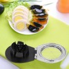 2 in 1 Egg Slicer, Stainless Steel Egg Cutter for