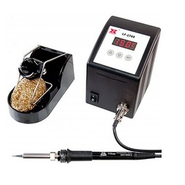 Xytronic Industries LF-1700 100W Digital Soldering Station with Holder Stand, Iron and Tip