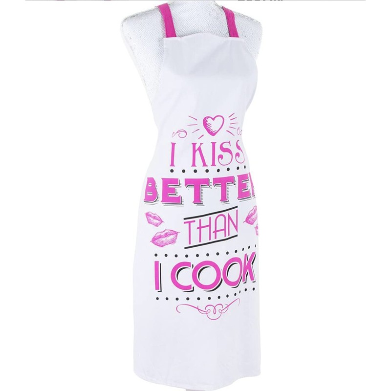 The Leonardo Collection Slogan Kitchen Apron - I Kiss Better