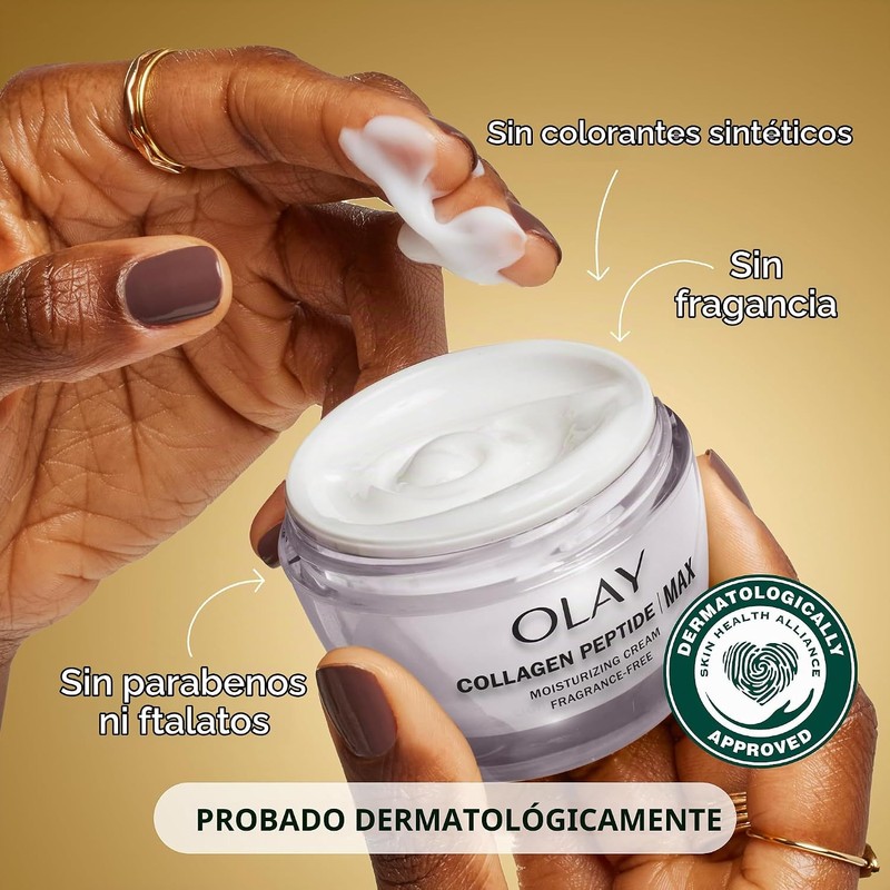 Olay Regenerist Collagen Peptide 24 MAX Hydrating Face Moisturizer, 1.7