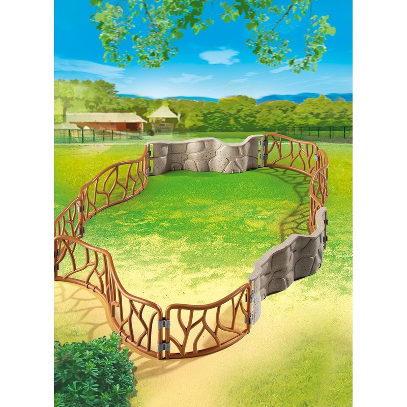 Playmobil 6656 City Life Zoo Enclosure(Multi-color)