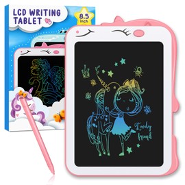 Unicorn Toy Gifts for Girls Boys - CHEERFUN 8.5in LCD Writing Tablet for Kids | Toddler Travel Road Trip Essential Toy Gift for 3+4 5 6 7 8 Year Old | Doodle Draw Board | Learning Birthday Gifts