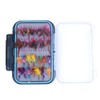 ANCLLO 64 Piece Fly Fishing Set with Double Sided Waterproof