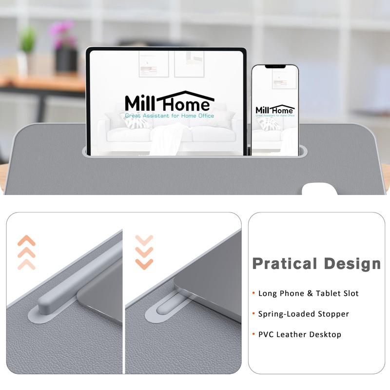 Lap Desk, Lap Desk with Cushion, Fits up to 17