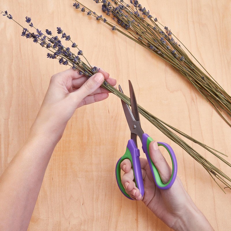 FloraCraft Floral Shears 7.5 Inch Purple