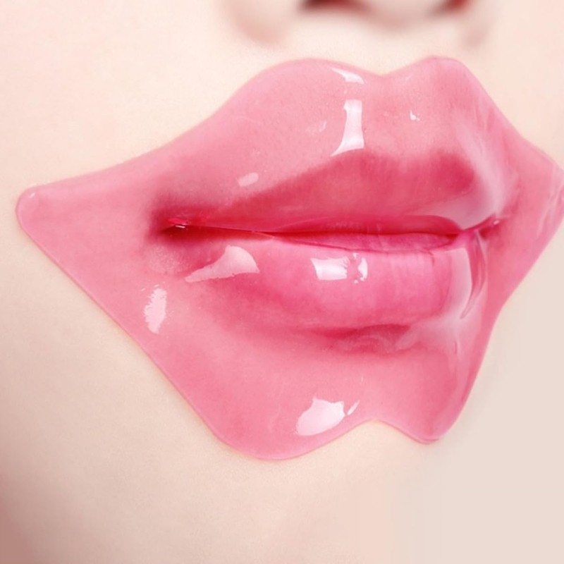 BESTYASH Almohadilla labial de colágeno exfoliante y reparadora, pack de