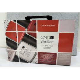 CND Creative Nail Design Gel Polish Shellac CHIC STARTER Trial Pack NEW