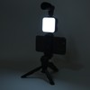Smartphone Video Kit Tripod Mobile Phone Clip Fill Light Microphone