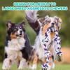 loncoldy Dog Rope Toy 42In 6 Knots Indestructible Natural Cotton