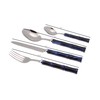 Rivadossi Bamboo Blue - Table Top, Set of 4, 100%