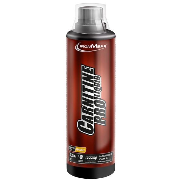 Ironmaxx Carnitin Pro Liquid Mango 18 x 25ml Pack of
