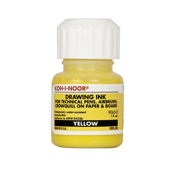 KOH-I-NOOR – Calligraphy Ink yellow – 29 ml