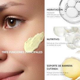 Crema de Cebo de Res con Balsamo de Miel：Sebo de Res Sebo de Res para La Cara - Crema Facial con Acabado de Pasto de Animales Alimentados con Pasto,Cu