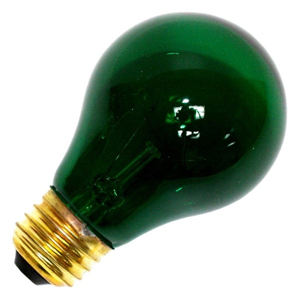 Sylvania 11714-25A19/TG/RP 125V Standard Transparent Colored Light Bulb