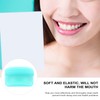 EXCEART Lazy Toothbrush Silicone Soft Chewable Toothbrushes Portable Travel Toothbrush