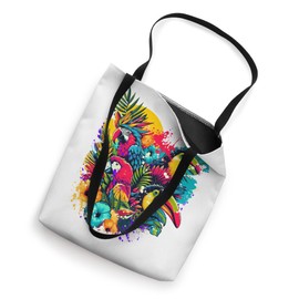 Tropical Birds Parrot Toucans Jungle Colourful Toucan Tote Bag