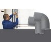 CLIMAPOR Elbow 90° for Pipe Insulation PE 18/25, Grey, Pack