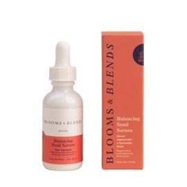 Blooms & Blends Skincare - Balancing Snail Serum - Suero hidratante con Vitamina C y baba de caracol 30ml.