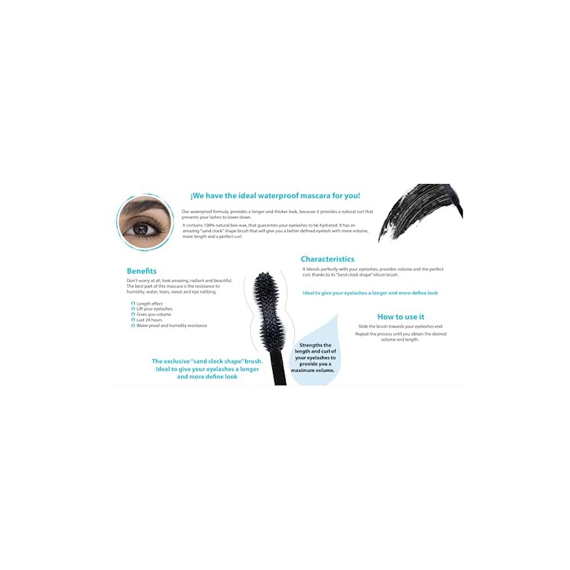 DABA Mascara by Dabalash Waterproof