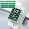 Fasizi PZEM-008 AC50-300V/100A LCD Screen Digital Display Multifunctional Guide Rail