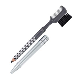 Buena Eyebrow with Brush & Comb Dark Grey Pencil Soft Easy to Scratch Eyebrow Blurb