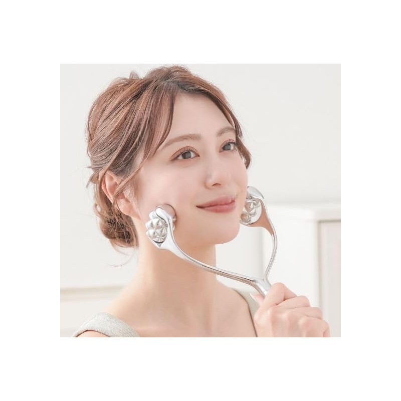 Cellsh Wave Cheek Roller Facial Beauty Face Line Anti Aging