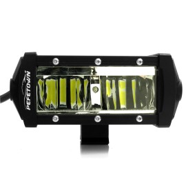 Pefetown 2PC 6inch 20W LED Work Light Bar Spot Offroad Car SUV 4WD Truck Fog Driving Lamp