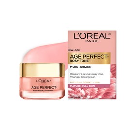 L'ORAL PARIS L'Oreal Paris Age Perfect Rosy Tone Anti-Aging Face Moisturizer, Renew & Revive Healthy Tone, 1.7 oz