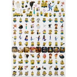 Paper Projects 01.70.22.008 Universal Despicable Me 3 Mega Pack of Stickers, Multi-Coloured