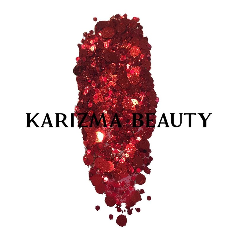 KARIZMA Vamp Glitter. 10g Chunky Face Glitter, Hair Glitter, Eye