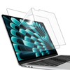 JETech Screen Protector for MacBook Air 13.6 Inch (Model 2025/2024/2022,