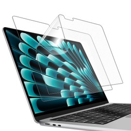 JETech Screen Protector for MacBook Air 13.6 Inch (Model 2025/2024/2022, M4/M3/M2), Anti-Glare Matte PET Screen Protector, Anti Fingerprint, Pack of 2