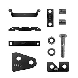 Demon Powersports 2 Inch Bracket Lift Kit for (2007-13) Honda TRX420, Increases Ground Clearance & Larger Space Between Tires & Fenders to Be Mounted, Powder Coated for Protection, Easy to Install