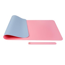 JNAWA Nail Arm Rest Mat Pink Foldable and Washable Nail Cushion Table Pad Double Sided Nail Art Table Pad for Manicure Pillow Salon Technician Accessories
