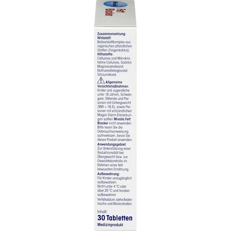 DAS gesunde Plus Fat Blocker, Tablets, Pack of 30