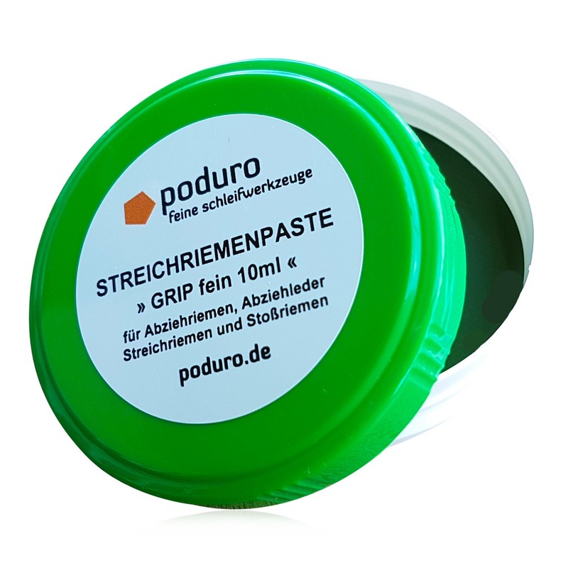 PODURO Double Stripping Leather Set with 2 Leather Sides and
