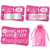 HOWAF 40Pcs Hen Party Games Scratch Off Dare Cards, Girls